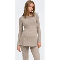 ONLY Maternity Shirts 'OLMLOLA MALAYA' cappuccino