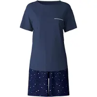 Calida Shorty navy / hvid