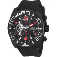 Invicta Herreur 22811 Pro Diver Sort/Gummi Ø50 mm