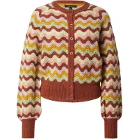 King louie Cardigan 'Mesa' bronze / sennep / pastellilla / rosé