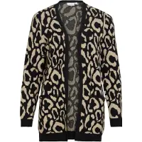 Vila Cardigan 'VITif' beige / sort