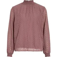Vila Bluse 'VIMichelle' gammelrosa