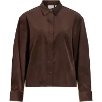 Vila Bluse 'VICourdie' mørkebrun