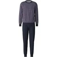 Calida Pyjamas lang marin / hvid