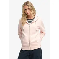 Superdry Sweatjakke pastelpink