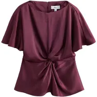 Next Bluse mørkelilla