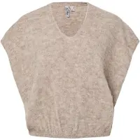 Pieces Pullover 'PCALLIE' beige-meleret