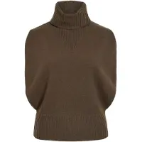 ROUGE EDIT Rullekrave Strik Vest