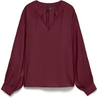 Vero Moda Bluse 'VMLouisa' merlot