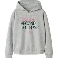 Name it Sweatshirt 'Oda' lysegrå