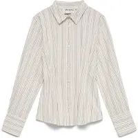 Vero Moda Bluse 'AWCelia' cognac / mokka / lysebrun