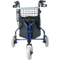Usorteret Ergonomisk trehjulet rollator Barcelona RF-611 - Blå