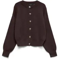 Vero Moda Cardigan 'Noella' mørkebrun