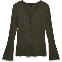 Vero Moda Cardigan 'VMWillow' mørkegrøn