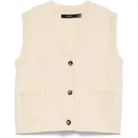 Vero Moda Strikvest 'VMGold' chamois