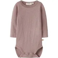 Lil´ Atelier Sparkedragt/Body gammelrosa