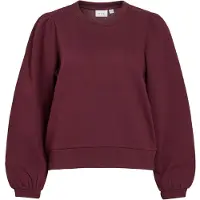 Vila Sweatshirt 'VIVera' vinrød