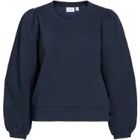 Vila Vevera Rund Hals Langærmet Sweatshirt