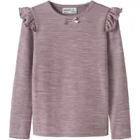 Name it Bluse - Uld - NmfWyla - Toadstool - - 5 år (110) - Bluse