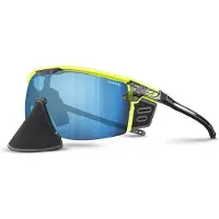 Julbo - Solbriller - Ultimate Cover Jaune Fluo/Noir Spectron HD 4 Polarized til Unisex - Gul