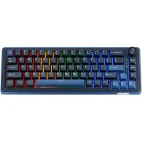 Ducky OK-M 65 Gaming-Klaviatura, 65%, Hot-Swap-fähig, RGB, ANSI - KTT Baby Melyna Switches