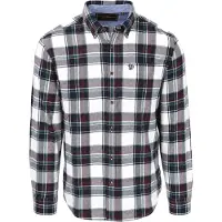Superdry Superdrytil mænd. M4011197A Bomuldsskjorte Lumberjack i flerfarvet (XXL), Casual, Lange ærmer