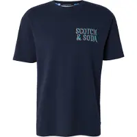 Scotch & Soda Bluser & t-shirts navy / cyanblå / orange
