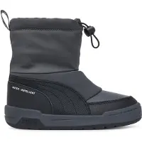 Puma Multiflex 2 Boot Sneakers Kids, Shoes, Dusky Gray/Black/White, 28