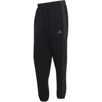 Adidas Essentials 3 Stripes Fleece Tapered Cuffed Joggers