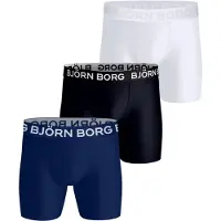 Björn Borg Sportsunderbukser mørkeblå / sort / hvid