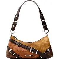 Desigual Skuldertaske karamel / cognac / mørkebrun