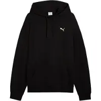 Puma Sweatshirt 'ESS ELEVATED' sort / hvid
