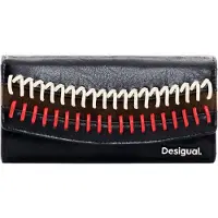 Desigual Tegnebog brun / rød / sort / hvid