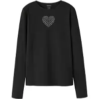 Name it Bluser & t-shirts 'NKFOLENNI' sort / sølv