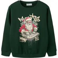Name it Sweatshirt grøn / blandingsfarvet