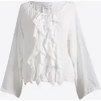 4TAILORS Bluse hvid