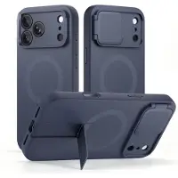 Tech-Protect Kevlar Aura MagSafe-etui til iPhone 18 Pro Max / 17 Pro Max – marineblå