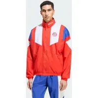 Adidas Bayern München Track Top EQT - Rød/Hvid/Blå - , størrelse Large