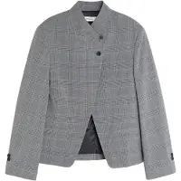 Bershka Blazer grå / mørkegrå / sort