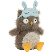 Jellycat Bamse -24x12 cm - Audrey Hootsoftly - - OneSize - Bamse