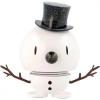 Hoptimist Snowman - Medium - 10,8 cm - White/Blue - - OneSize - Dekoration
