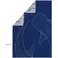 Lifeventure Trek Towel i Genanvendt SoftFibre, Hval