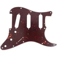 Fender moderne pickguard stratocaster 11 -hul - skildpadde shell