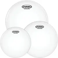 Evans G2 Belagt Fusion Tam-pakke 10" 12" 14" Trommeskind