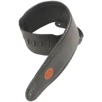 Levys Leathers Signature Legacy 4.5" Leather Guitar Strap Black