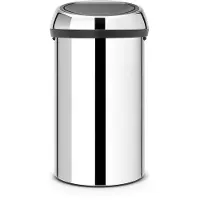 Brabantia Affaldsspand Touch Bin 60 liter brilliant stål