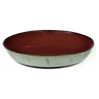Serax Terres de Rêves tallerken 21 cm Rust/Smokey blue