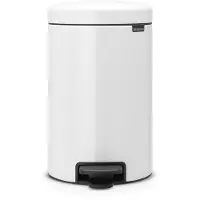 Brabantia New Icon pedalspand 12 liter white (hvid)