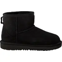 Ugg Bamsestøvler - Classic Mini ll - Sort - - 32,5 - Bamsestøvle