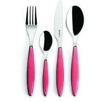 Fratelli Guzzini Feeling bestiksæt Clear red, 24 dele